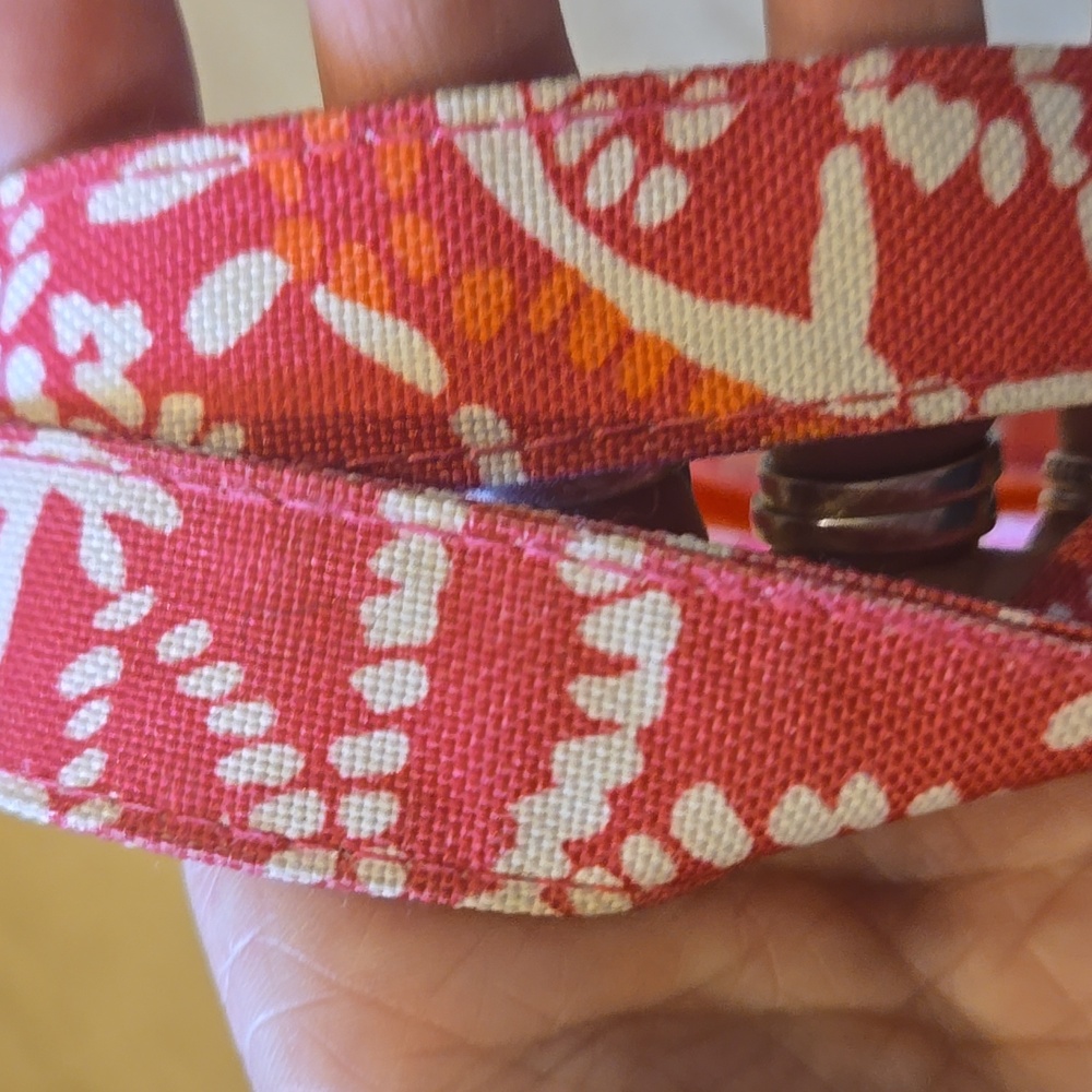 Lilly Pulitzer for Estee Lauder Pink/Orange Sand Dollar Print Tote Bag - Picture 5 of 7